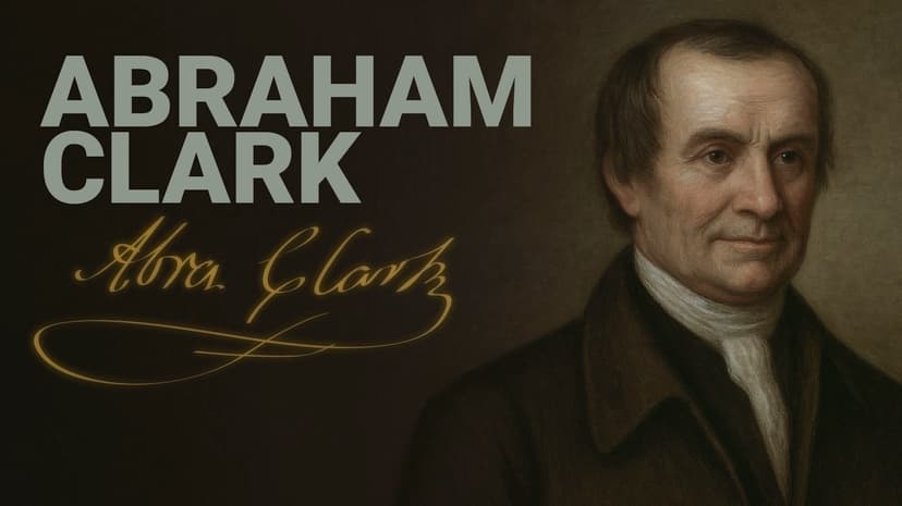 Road to Liberty: Abraham Clark