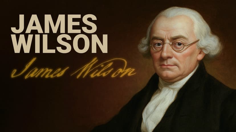 Road to Liberty: James Wilson