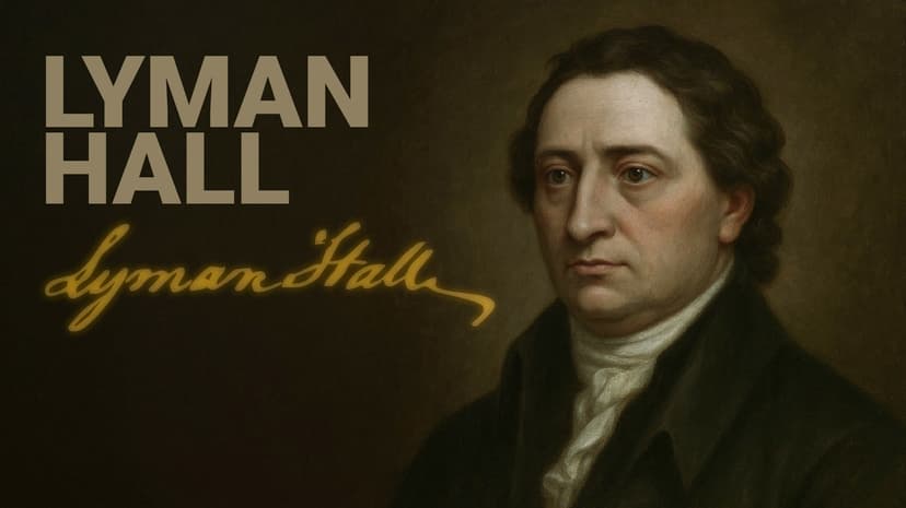 Road to Liberty: Lyman Hall