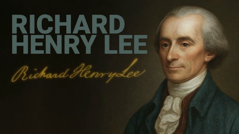 Road to Liberty: Richard Henry Lee