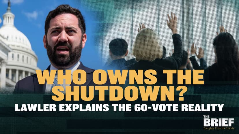 Not a Republican Shutdown? Lawler Explains the 60-Vote Reality
