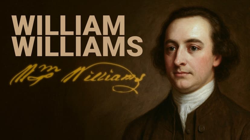 Road to Liberty: William Williams