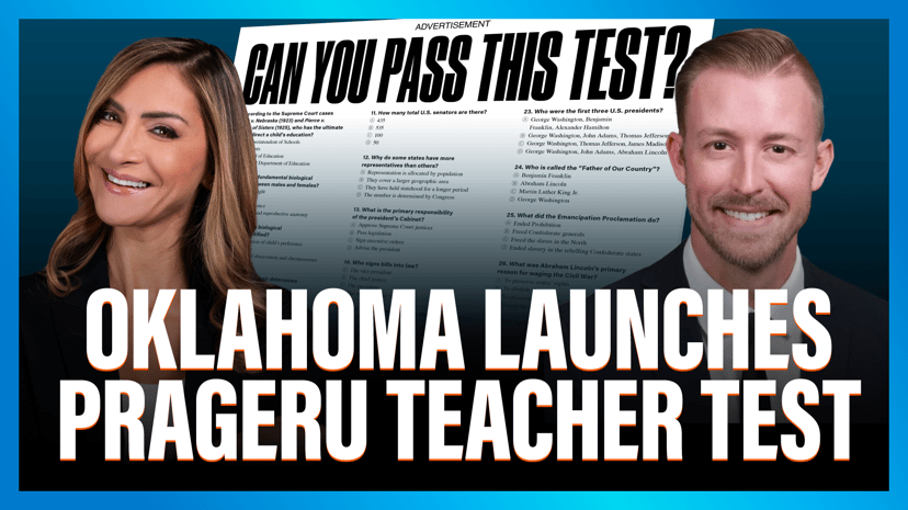 Oklahoma Launches PragerU Teacher Test