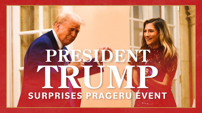 President Trump Surprises PragerU Event
